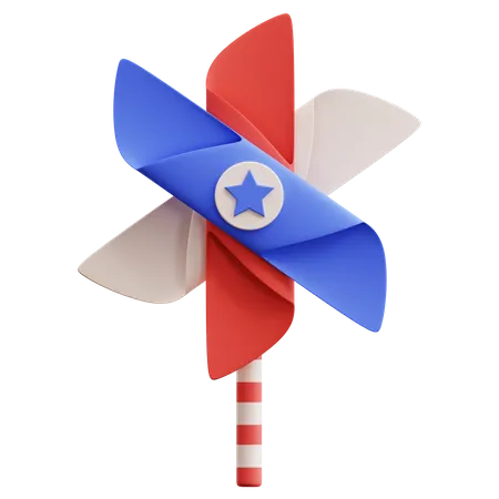 Papierpropeller  3D Icon