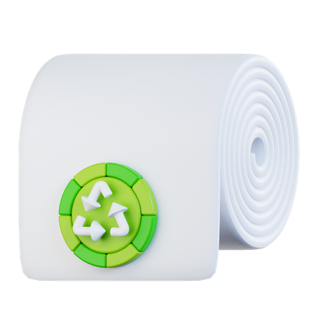 Papierrecycling  3D Icon