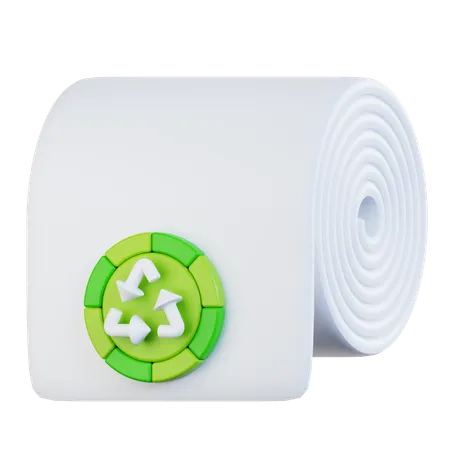 Papierrecycling  3D Icon