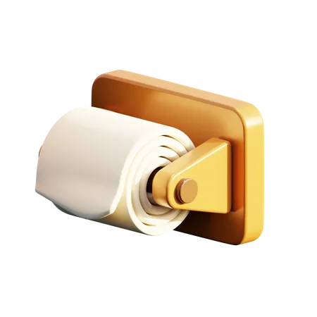 Papierrolle  3D Icon