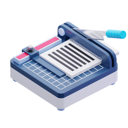 Papierschneider  3D Icon