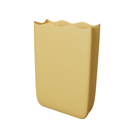 Papiertüte  3D Icon