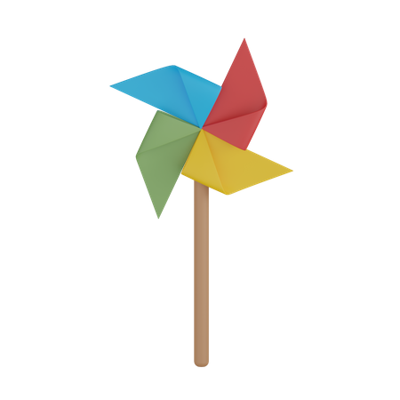 Papierwind  3D Icon