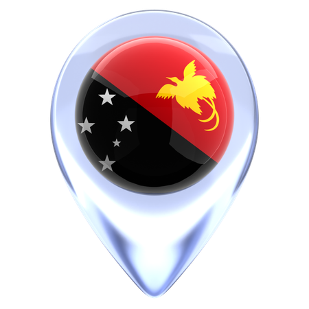 Papua Neu-Guinea  3D Icon