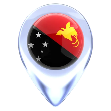 Papua Neu-Guinea  3D Icon