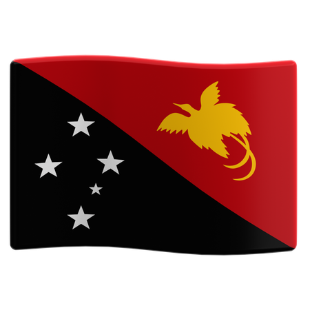 Papua Neu-Guinea  3D Icon