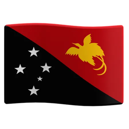 Papua Neu-Guinea  3D Icon