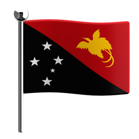 Papua new guinea  3D Icon