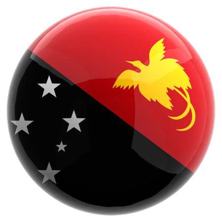 Papua New Guinea  3D Icon