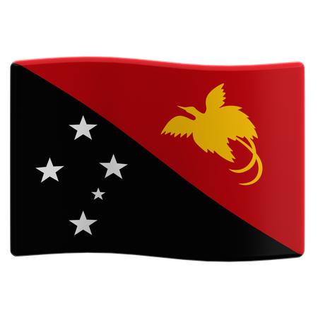 Papua Nova Guiné  3D Icon