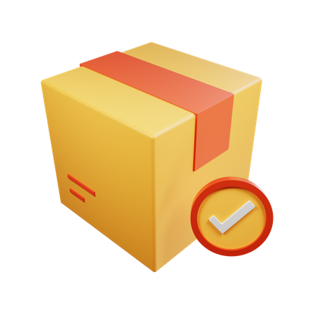 Paquet approuvé  3D Icon
