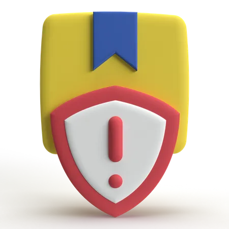 Paquet d'avertissement  3D Icon