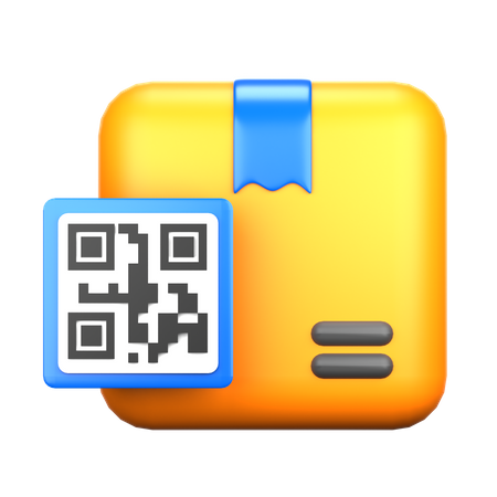 Paquet de code qr  3D Icon