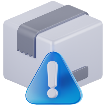 Paquet d'avertissement  3D Icon
