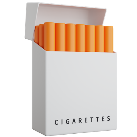 Paquet de cigarettes  3D Icon