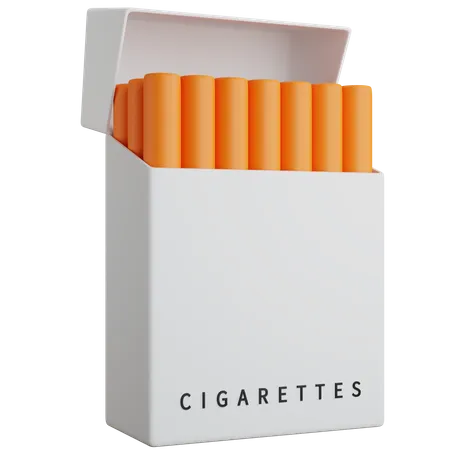 Paquet de cigarettes  3D Icon