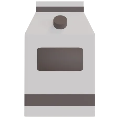 Paquet de lait  3D Icon