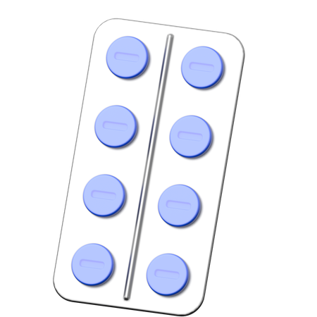 Paquet de pilules  3D Icon