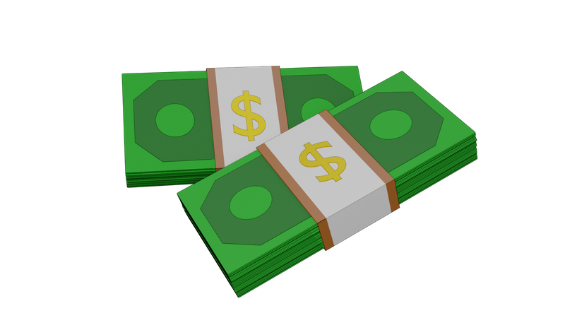 Dollar  3D Icon