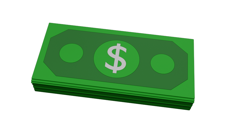 Dollar  3D Icon