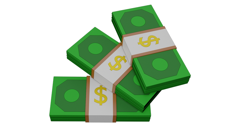 Dollar  3D Icon