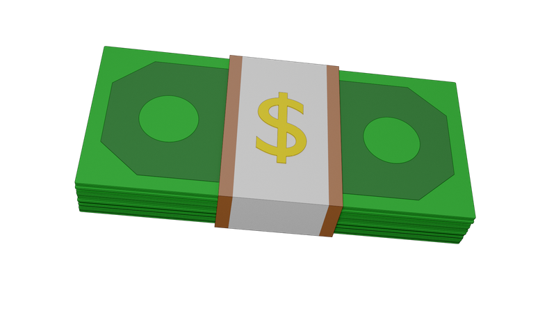 Dollar  3D Icon