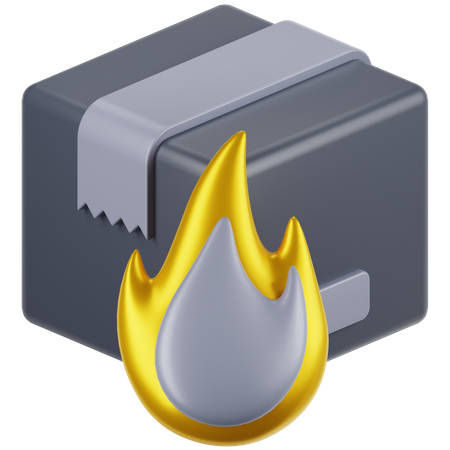 Paquet d'incendie  3D Icon