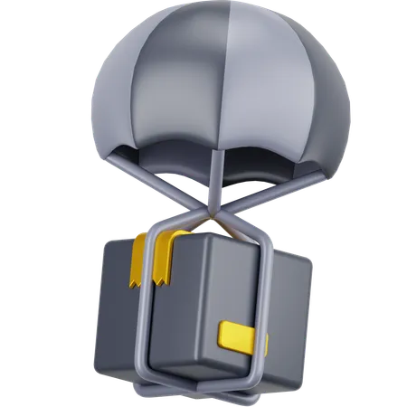 Paquet parachute  3D Icon