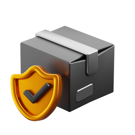 Protection des colis  3D Icon