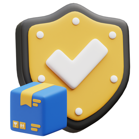 Protection des colis  3D Icon