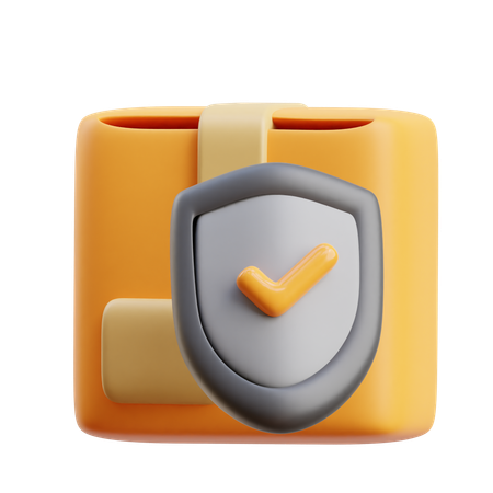 Protection des colis  3D Icon