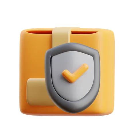 Protection des colis  3D Icon