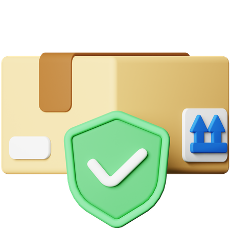 Paquet sécuritaire  3D Icon