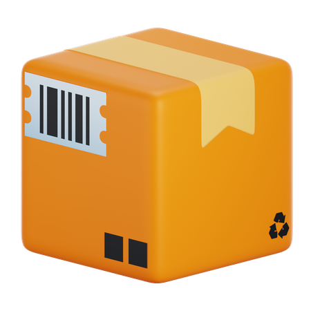 Caja del paquete  3D Icon