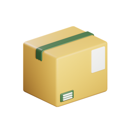 Caja del paquete  3D Icon