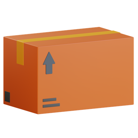 Caja del paquete  3D Icon