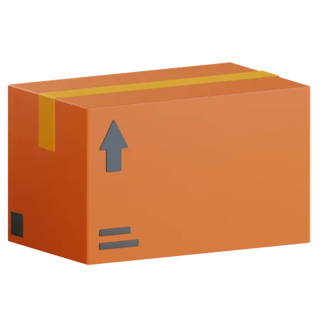 Caja del paquete  3D Icon