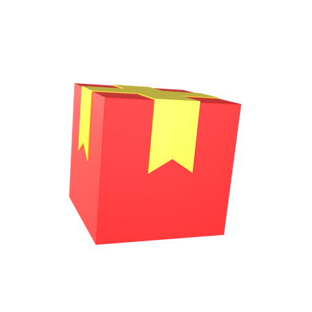 Caja del paquete  3D Icon