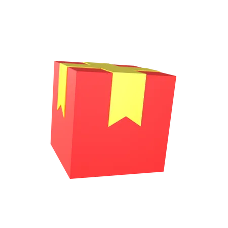 Caja del paquete  3D Icon