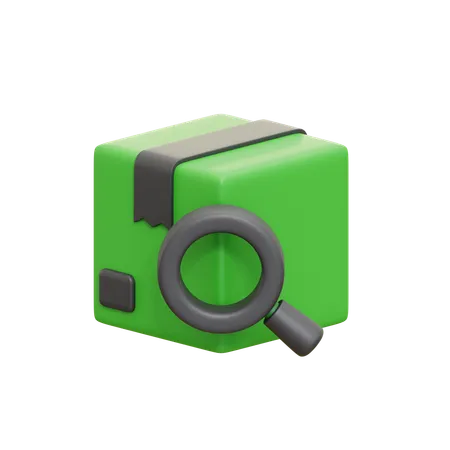 Paquete de búsqueda  3D Icon