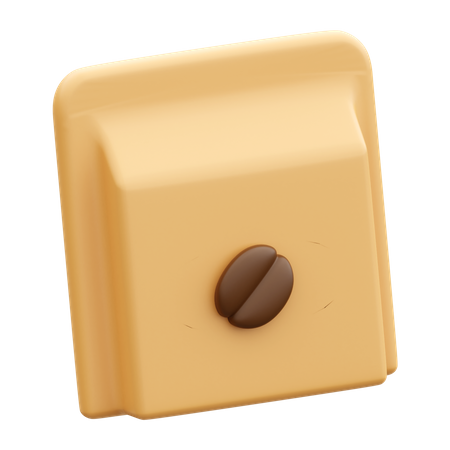 Paquete de café  3D Icon