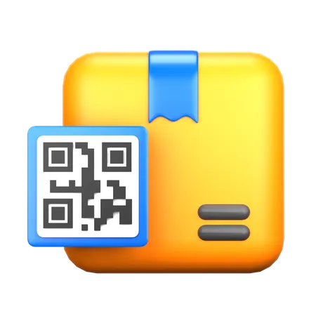 Paquete de código qr  3D Icon