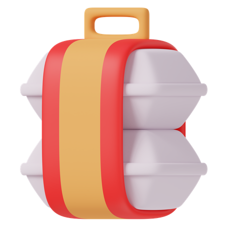 Paquete de comida  3D Icon