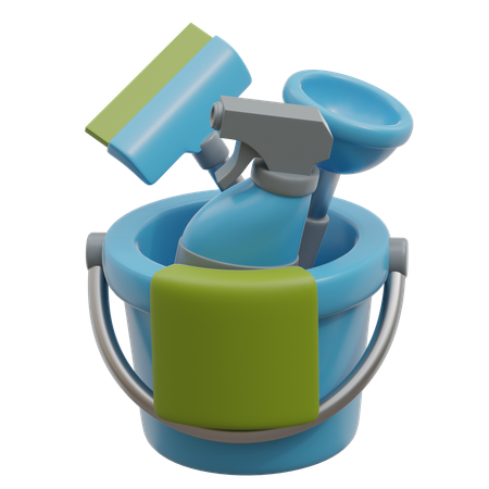 Paquete de limpieza  3D Icon