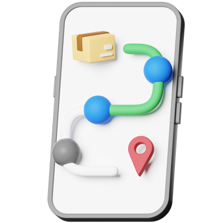 Paquete de seguimiento en la aplicación  3D Icon