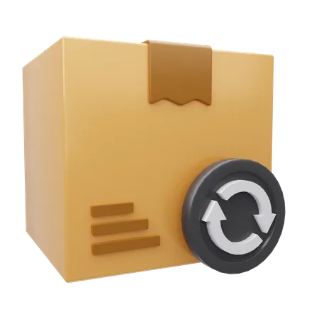 Paquete de devolución  3D Icon