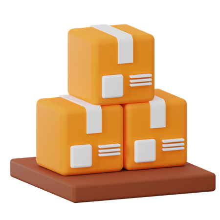 Paleta de paquetes  3D Icon