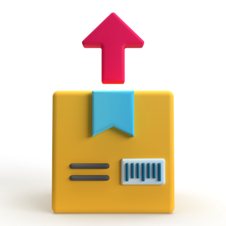 Distribuir  3D Icon