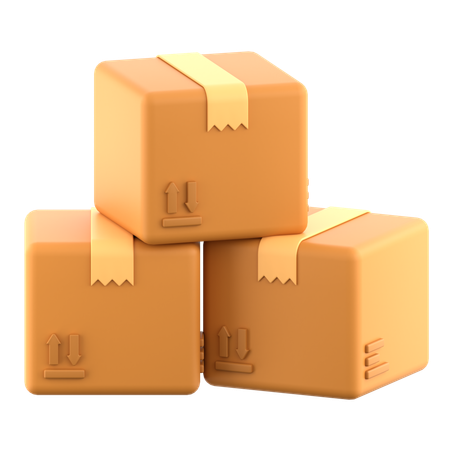 Paquetes  3D Icon