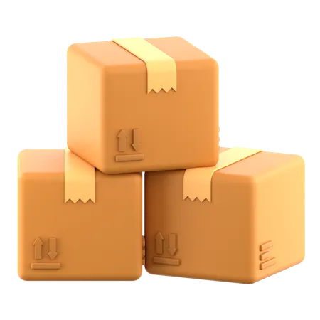 Paquetes  3D Icon